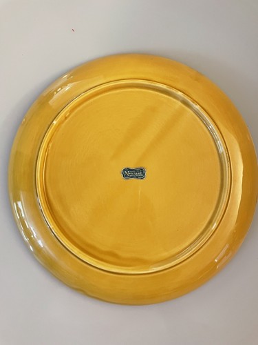 Norcrest World Map Dinner Plate Globe Atlas Homeschool Learning Made In Japan - Picture 3 of 6