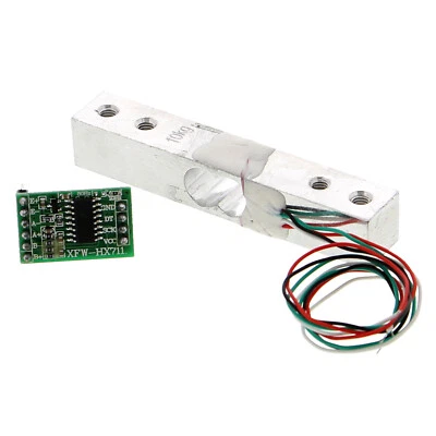 HX711AD Wägedrucksensor mit Wägezelle - 10kg - Gewichtsmessung - Bild 1 von 3