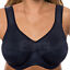 thumbnail 5 - Black Full Cup Sports Bra High Impact Underwired Plus Size Ladies Running Gym