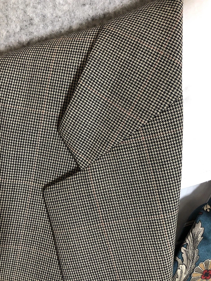 Polo Ralph Lauren Blazer 39R Negro Glen Abrigo Deportivo de Lana a Cuadros Chaqueta Clásica Foto 3 de 4