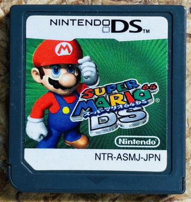 Super Mario 64 DS Nintendo DS 2005 Japanese Version NTR-ASMJ-JPN Action Retro