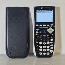 Texas Instruments TI-84 Plus C Silver Edition Graphing Calculator Black - Tested
