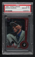 1999-00 Topps Chrome '99 Draft Pick Shawn Marion #120 PSA 10 GEM MT 3hd
