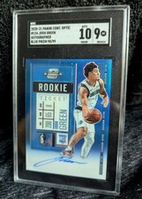 2020-21 Panini Contenders Optic - Rookie Ticket Josh Green #124 Blue Prizm /99 