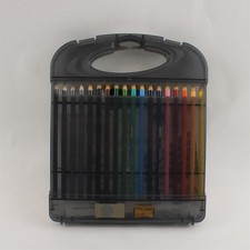 Set of 25 Crayola Colored Pencils w/ Hard Cas...