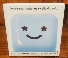 STARFACE Hydro-Star  Salicylic Acid Pimple Patches 32 ct - Hydrocolloid - Blue
