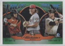 2019 Bowman Green Refractor 54/99 Chris Shaw Shaun Anderson Joey Bart 0b0
