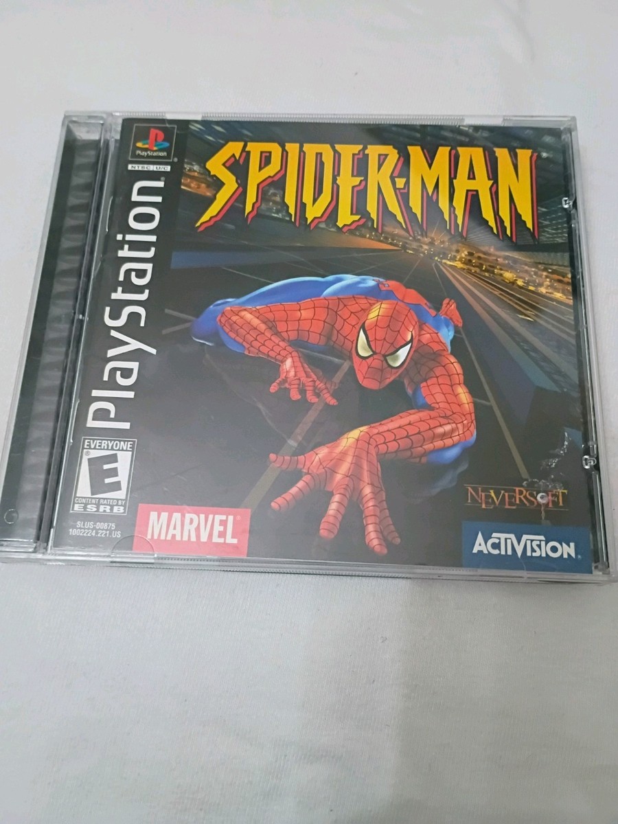 PlayStation 1 Spiderman Complete And Clean | eBay