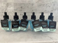 Bath & Body Works X6 SALTWATER BREEZE Refill Bulb Lot Linen Musk