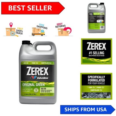 1 Gallon Ready-to-Use Low Silicate Coolant - Optimal Engine Protection to -34°F
