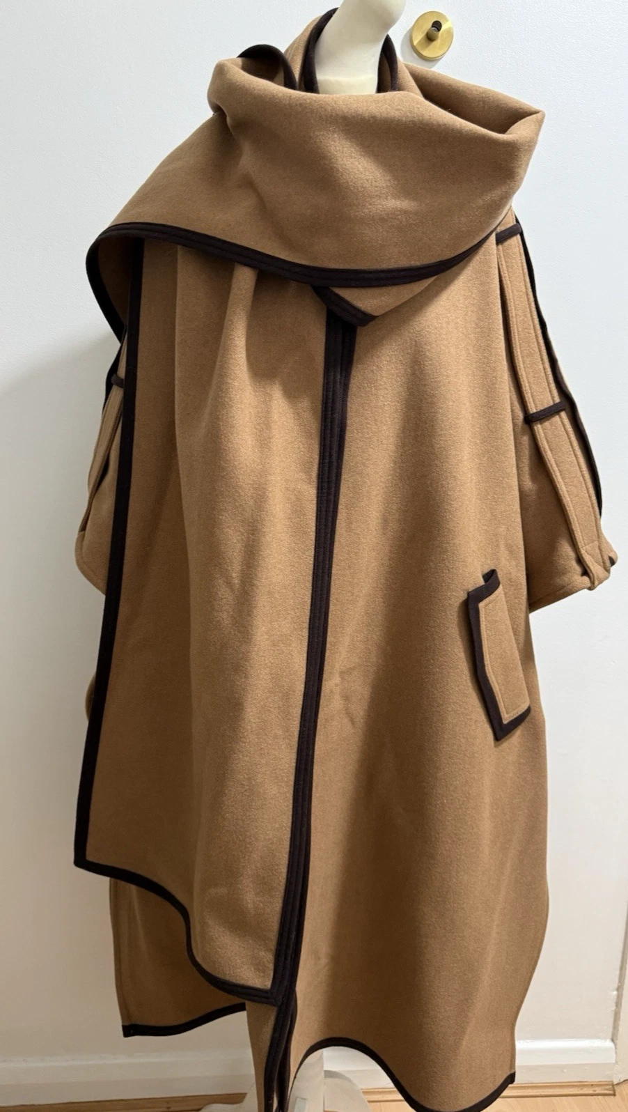 ZARA Cape Coat MSCLN PCT One Size Medium Ref 3692/902/704 RRP £259