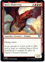 Rorix Bladewing #251 (Foil) Commander Masters CMM MTG