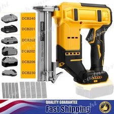 18GA Cordless Brushless Brad Nailer for Dewalt 20V Max