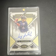 Topps 2023 Tier One Tier One Talent Autographs Jorge Polanco T1TA-JP Auto /299