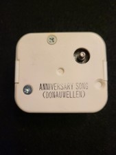 Vintage Sankyo 3S Music Box Mechanism Replacement- Anniversary Song