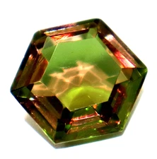 AAA+ Alexandrite 10 Ct Hexagone Cut  Gemstone GGI Certified Loose Gemstone