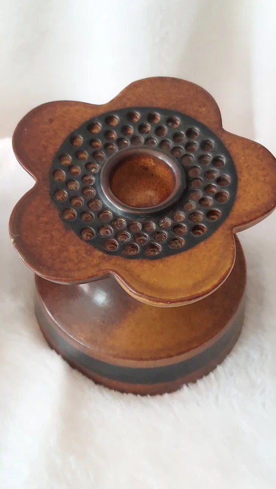 David Gill Bennington Pottery, Vermont candlestick holders #1700, 1702 - Image 4 of 4