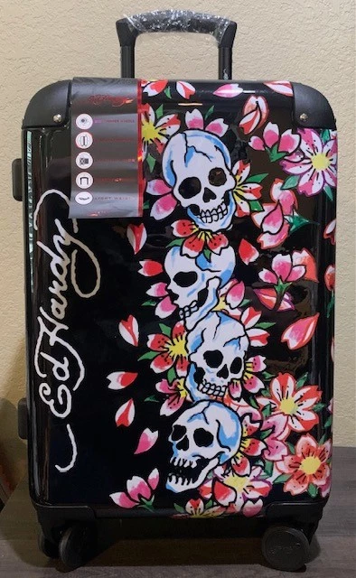 Ed Hardy Unisex Adult Travel Luggage for sale | eBay