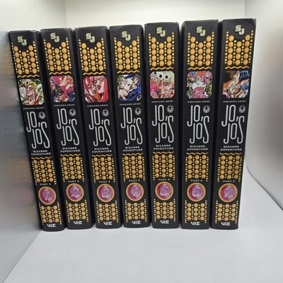 JoJo's Bizarre Adventure Part 5 Golden Wind, Volumes 1-7 English