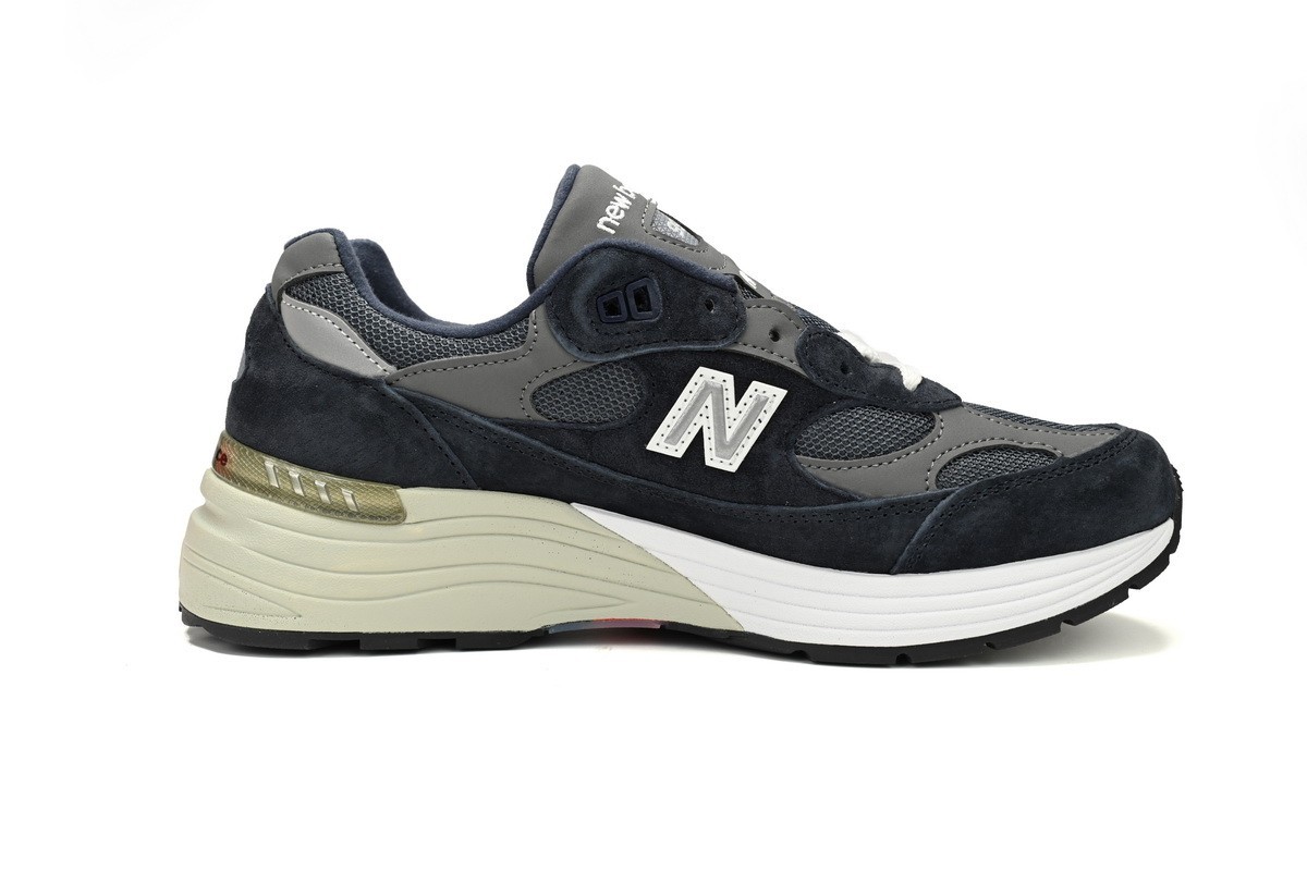 Buy Size 9 - New Balance 992 Made in USA Navy Grey online | eBay