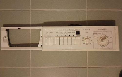Waschmaschine Siemens Siwamat 6140 Bedien-Elemente -Elektronik  B307401AA