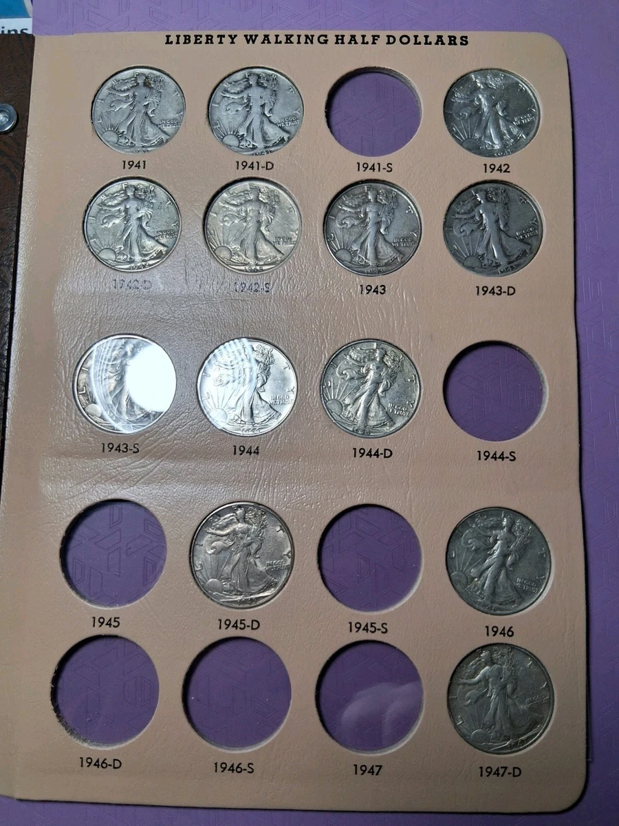 Silver 1941 Year Liberty Walking Half Dollars (1916-1947) for sale | eBay