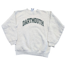 90s Youth Dartmouth College Champion Crewneck Sweatshirt