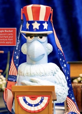 Disney Parks The Muppets Sam Eagle Popcorn Bucket Presale