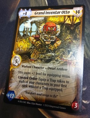 Grand Inventor Otto * Extended Art * Warlord Into The Accordlands