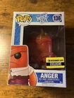 Funko Pop! Vinyl Figure Pixar Anger Glitter Entertainment Earth Exclusive #136