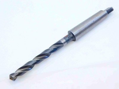STANDARD 7/16 O.D. HSS TWIST DRILL BIT MORSE TAPER #2 SHANK 3 1/4 LOC .4375 MT2