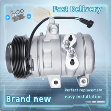 Ac Compressor W Clutch For Ford Focus 2008-2011 Transit Connect 2010-2013 2.0l