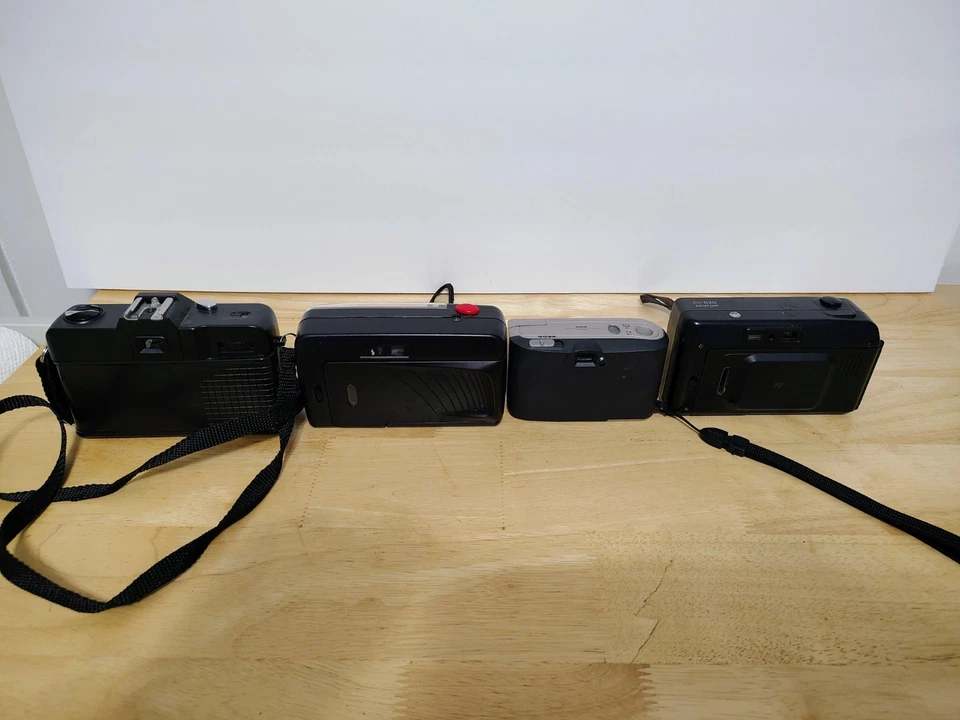 Lote De Cuatro Cámaras 35mm Kodak Advantix Time Focal Marca Polaroid Sin Probar  Foto 3 de 4