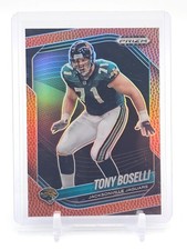 TONY BOSELLI 2025 PRIZM BLACK FOOTBALL PIGSKIN /225 #72 JAGUARS Q0208