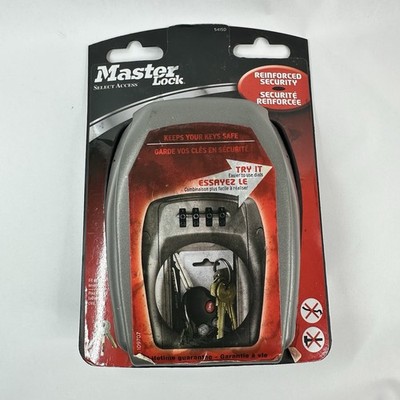 Master Lock Select Key Access Safe 5415EURD Reinforced Wall Combination Lock Box
