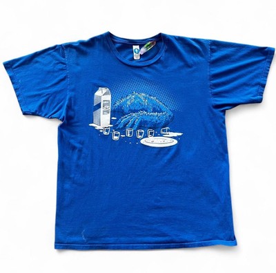 Blue Cookie Monster The Binge Milk Wasted Obscure Tee Size XL by Shirt.Woot!