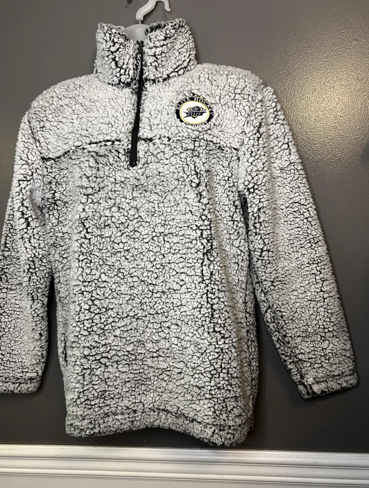 Boxercraft Sherpa Pullover Hombres Mediano Elite Hockey Academy Chaqueta Polar 93 Foto 3 de 4