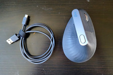 Logitech MX Vertical Advanced Ergonomic Wireless Mouse cable incl.
