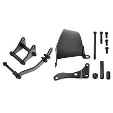 LWP Long Water Pump Alternator & Power Steering Pump Brackets For SBC Chevy 350