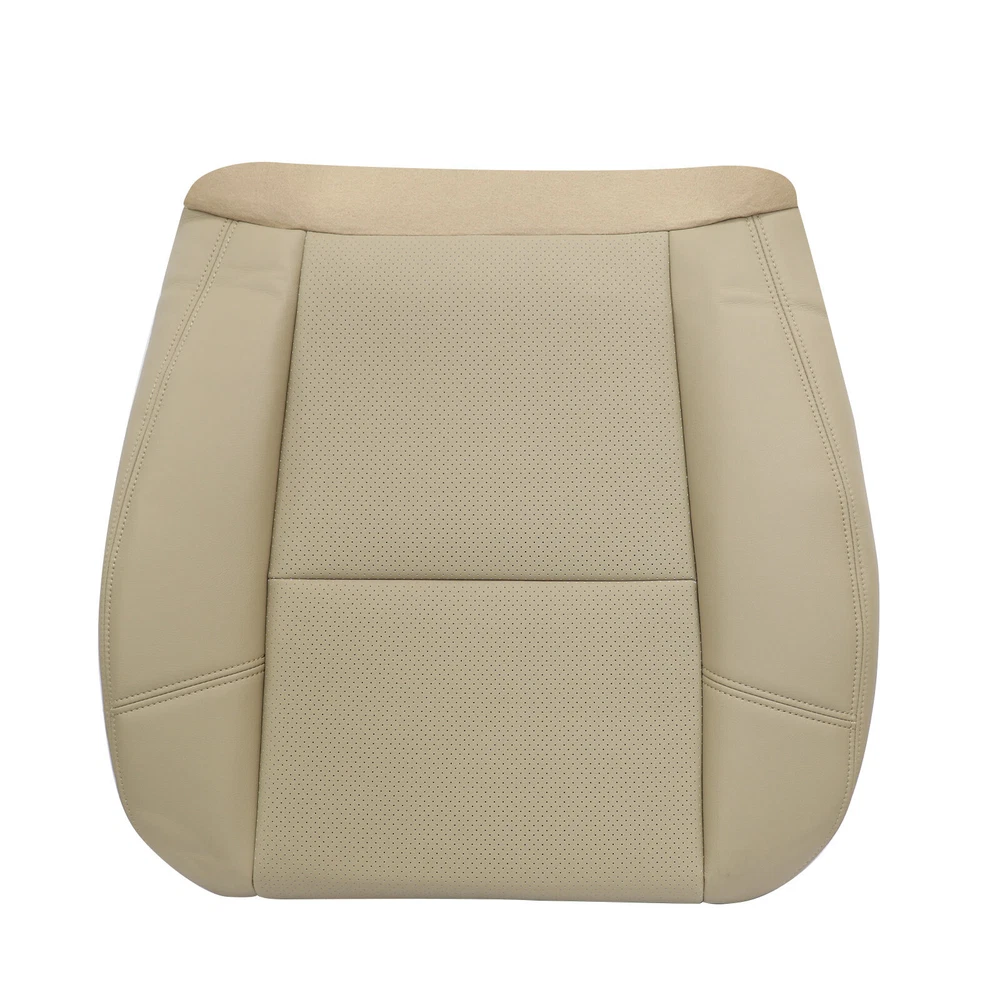 2009-2014 For Cadillac Escalade EXT Front Bottom Top AC Leather Seat Cover Tan