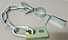 Curtiss-Wright E-50 Safety Gag Pipe Clamp With Chain and Link