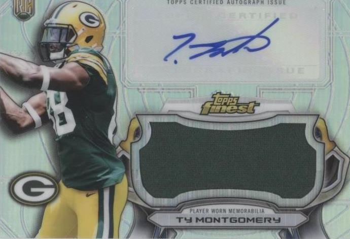 2015 Topps Finest Ty Montgomery #AJRR-TM - 1 of 2