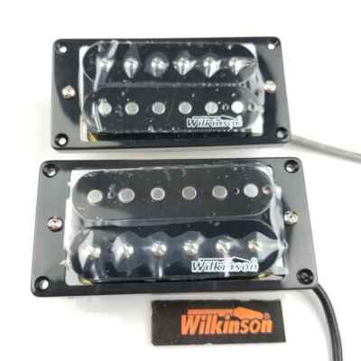 Open-End  Wilkinson WOHHB Black Humbucker Guitar Pickups (Bridge and Neck Pair)