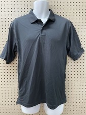 106X03 Champion H131 Men's Double Dry Collared Polo T-Shirt SM Black NWOT