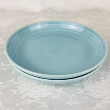 (2) FIESTA Coupe Luncheon Bowls Dishes  8.5” Fiesta Sky Blue Unused Original Tag