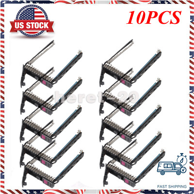 10PCS 727695-001 For HP Proliant G10 2.5'' NVMe SSD SATA Caddy ML350 DL580 DL360