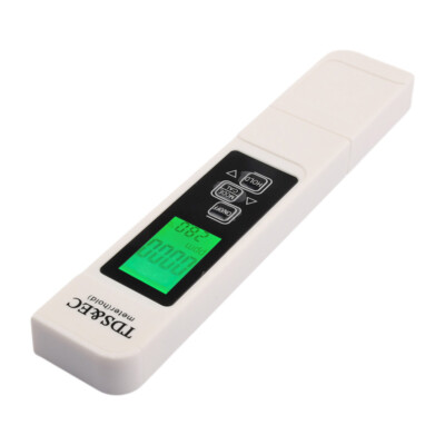 3-IN-1 Water Test Meter AccurateTDS/EC/TEMP Water Quality Tester W/Backlight