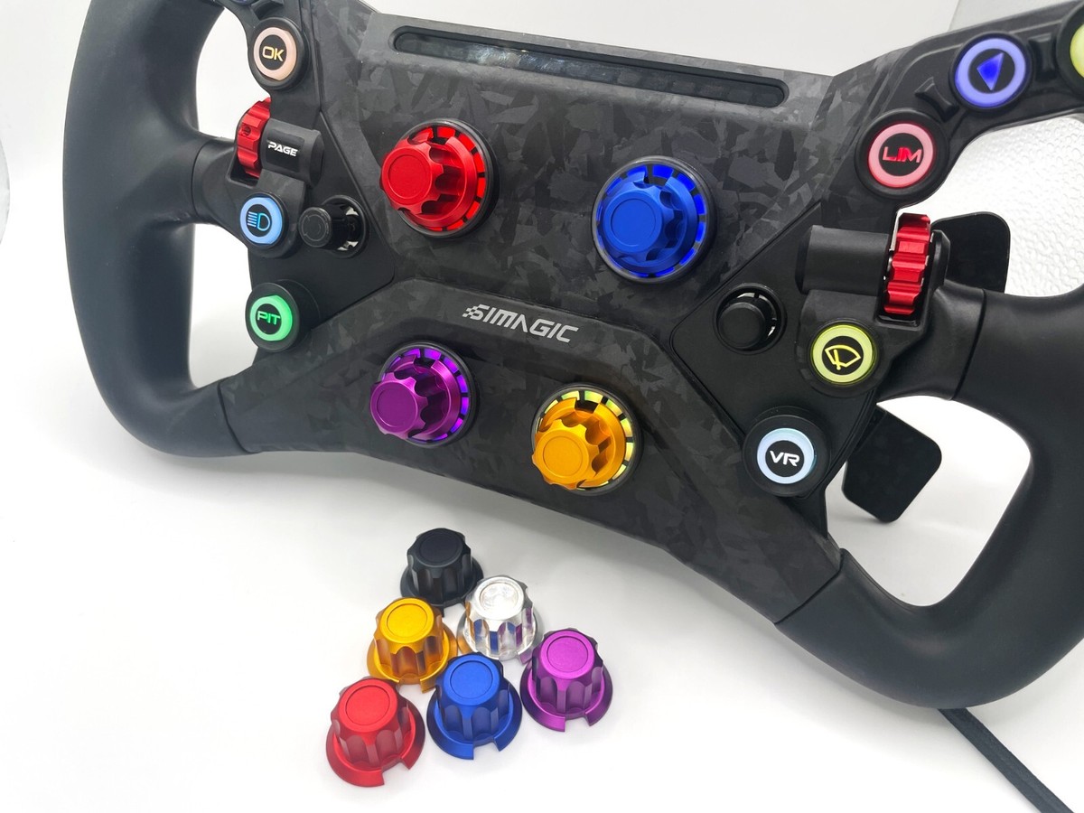 Simagic GT Neo Aluminium Encoder Knobs CNC Machined Anodised | eBay