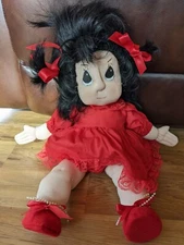 Vintage Handmade 20" Stuffed Cabbage Patch Replica Sculpture Doll