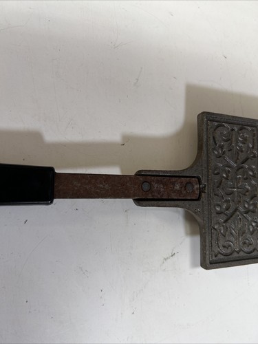 Vintage JOTUL Goro-Iron Waffle Pizzelle Biscotti Krumkake Maker Norvegia Ghisa - Foto 6 di 9